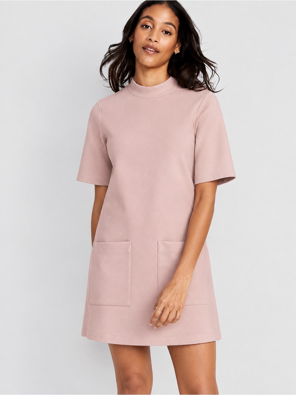 Free People West Hill Blush Pink Mini Dress Leopard Tie Back S - Picture 3 of 12